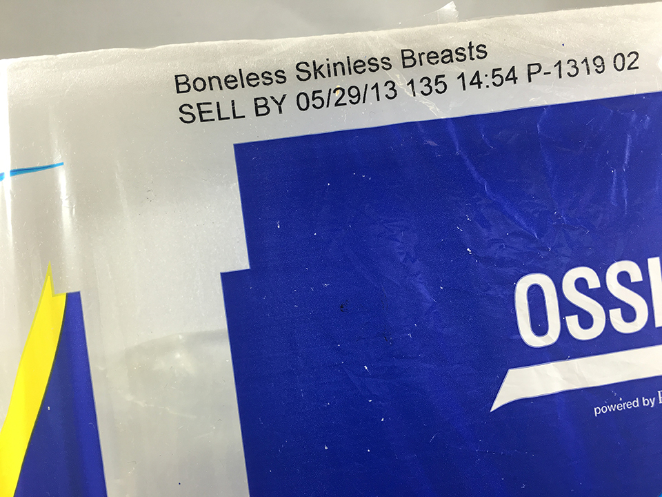 Print Sample Flexible Packaging Poultry